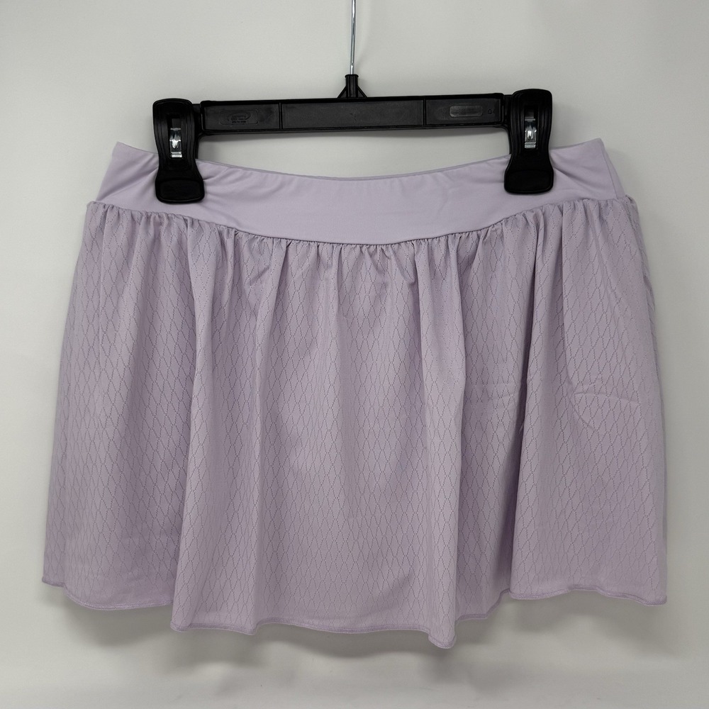 L'Oeuf Poché Tennis PickleBall Pleat Skort Lavender Pockets Golf Size Large